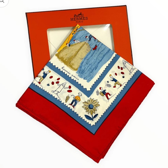 Hermes Accessories - Scarf Luxury Designer By Hermes